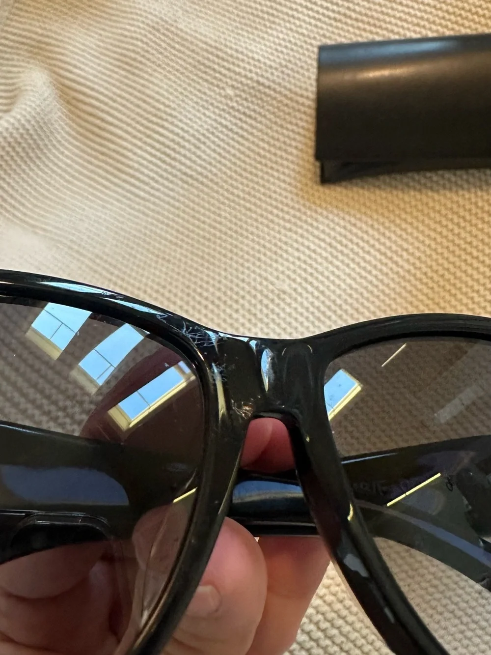 Saint Laurent Black Cat-Eye Sunglasses